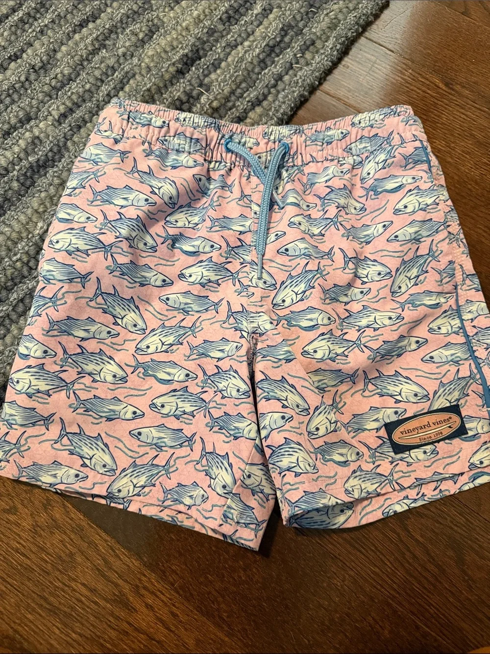 Vineyard Vines Kids Swim Trunks - Pink, Blue, Green